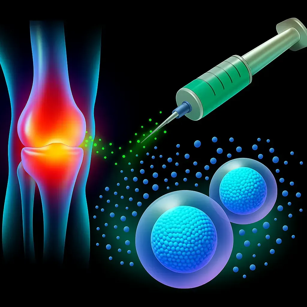 Image-guided knee injection